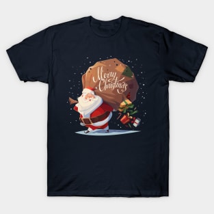 Cute and Chubby Santa T-Shirt